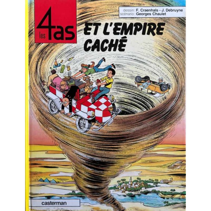 Les 4 as et l'empire caché - n°28 - EO 1991 - 1
