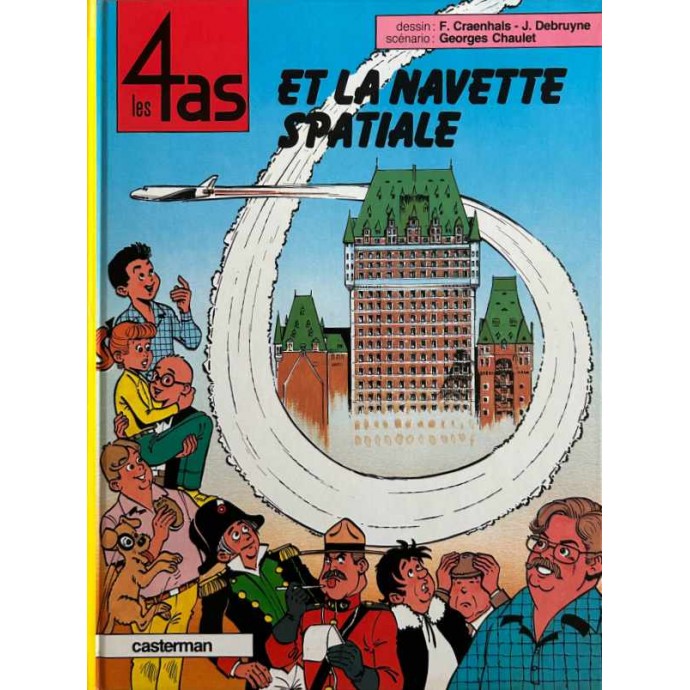 Les 4 as et la navette spatiale - n°26 - EO 1989 - 1