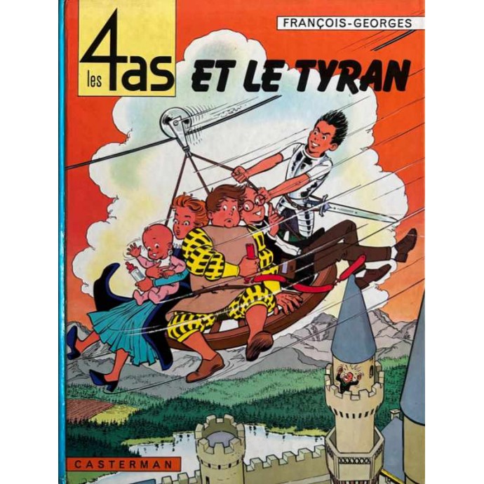 Les 4 as et le tyran - n°10 - EO 1971 - 1