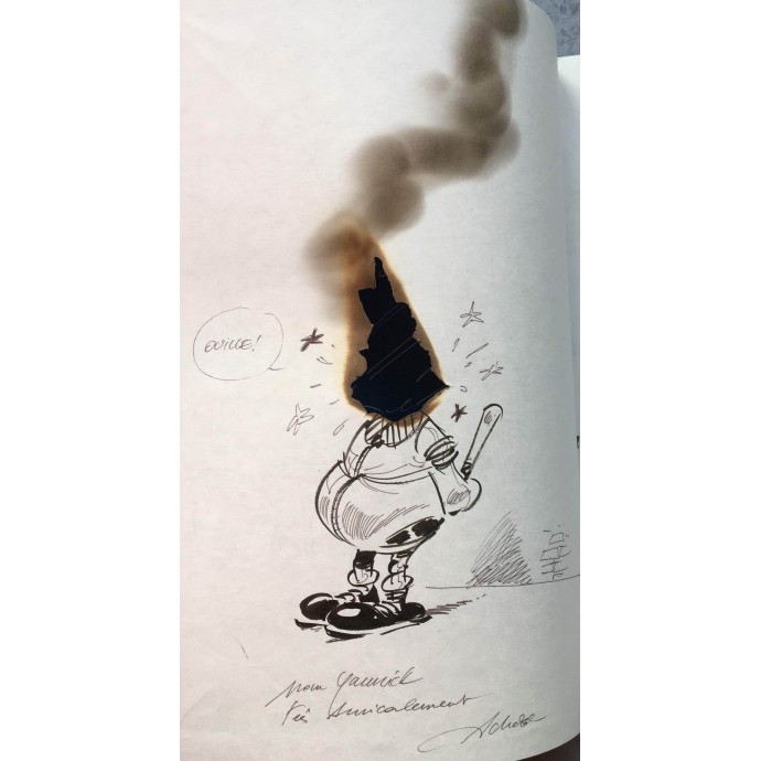 C.R.S. Détresse - EO 1993 + Dédicace Achdé - 2