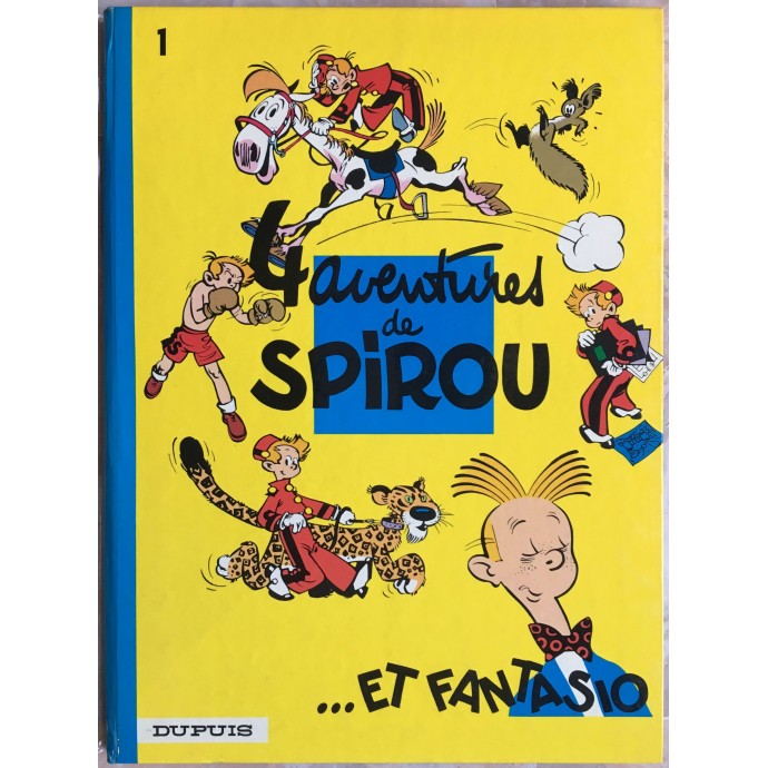 Spirou et Fantasio - 1. 4 aventures de Spirou et Fantasio - 1972 - 1
