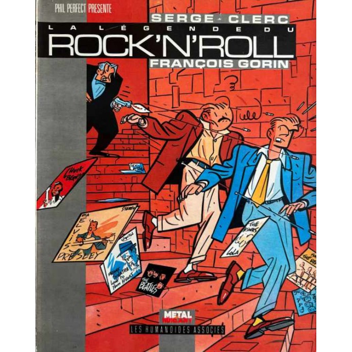 Phil Perfect présente La légende du Rock'Roll - Serge clerc - EO 1984 - 1