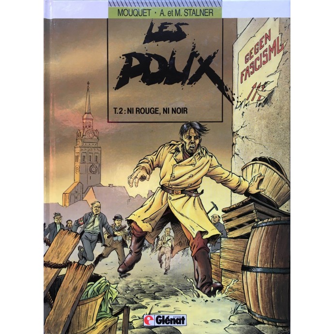 Poux - Ni rouge, ni noir - EO 1989 + Dédicace Stalner - 1