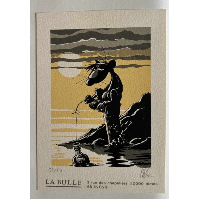 Pacush Blues - Sixte mineure: Le mal de mer - TL 1988 + sérigraphie - 2
