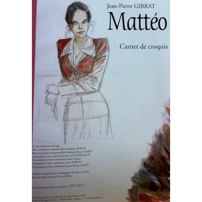 Gibrat - Mattéo - Deuxième époque (1917-1918) - TL 2011 Album + ex-libris - 4