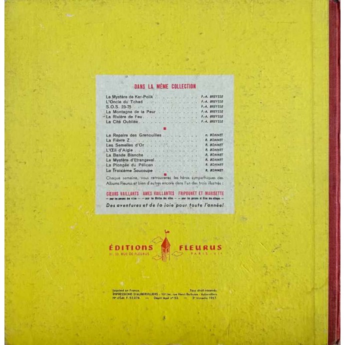 Fripounet et Marisette - La Troisième soucoupe - EO 1957 - 2