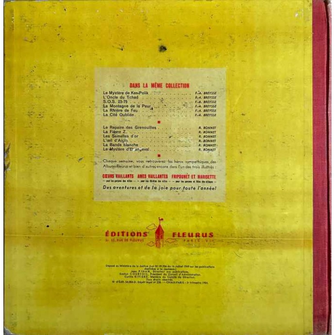 Fripounet et Marisette - Le Mystère d'Étrangeval - EO 1954 - 2