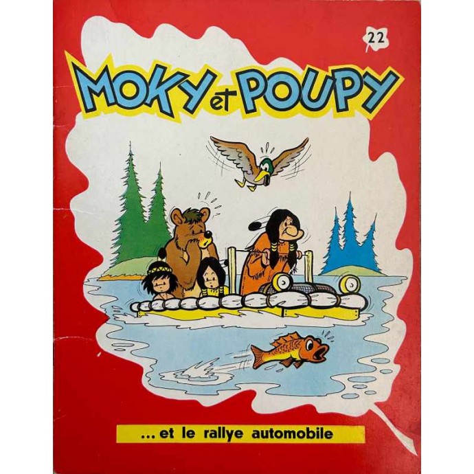 Moky et Poupy et le rallye automobile - n°22 - EO 1964 - 1
