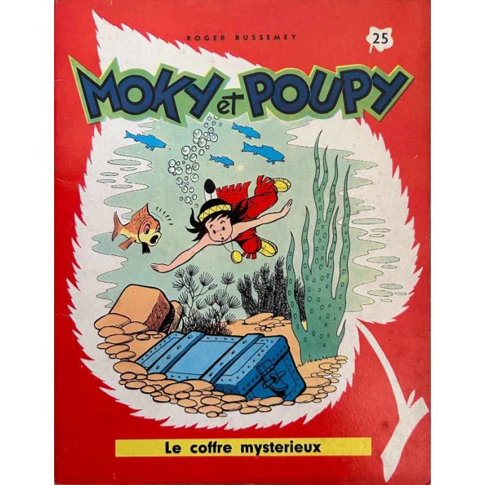 Moky et Poupy - Le coffre mystérieux - n°25 - EO 1964 - 1