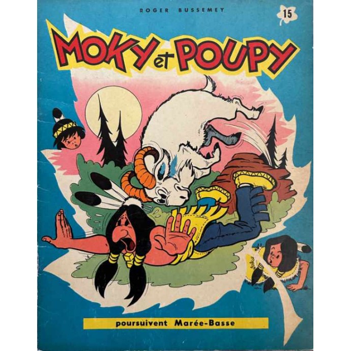 Moky et Poupy poursuivent Marée-Basse - n°15 - EO 1962 - 1