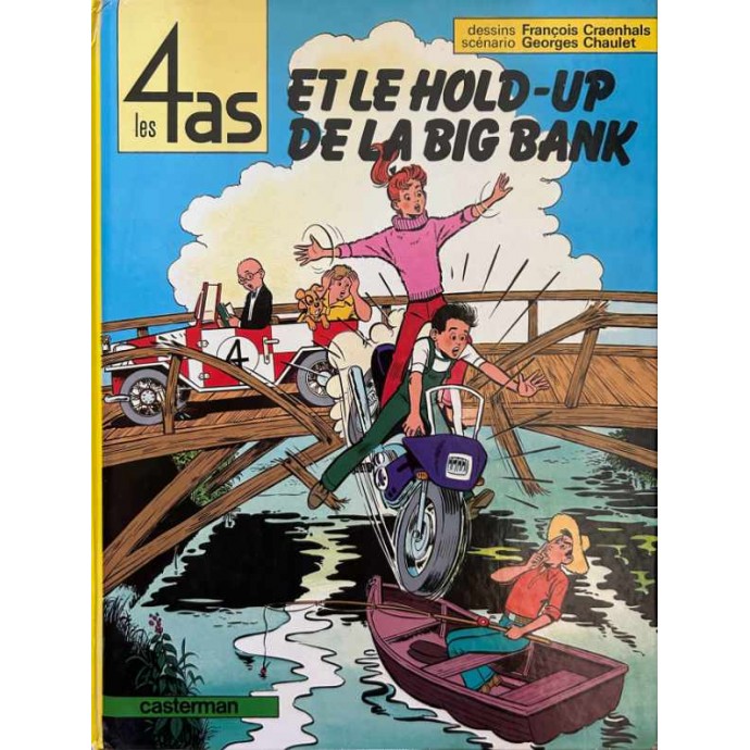Les 4 as et le hold-up de la Big Bank - n°22 - EO 1984 - 1