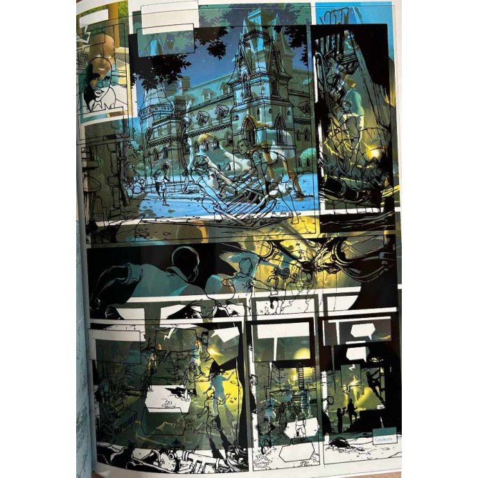Golden City - 7. Les enfants perdus - TL 2008 + sérigraphie - Khani - 3