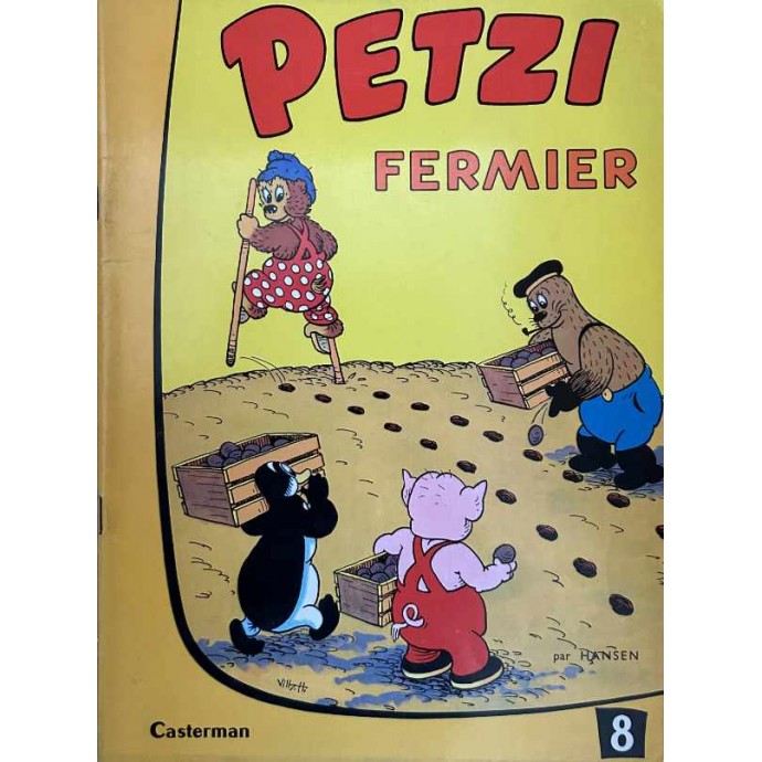 Petzi fermier n°8 - 1964 - 1