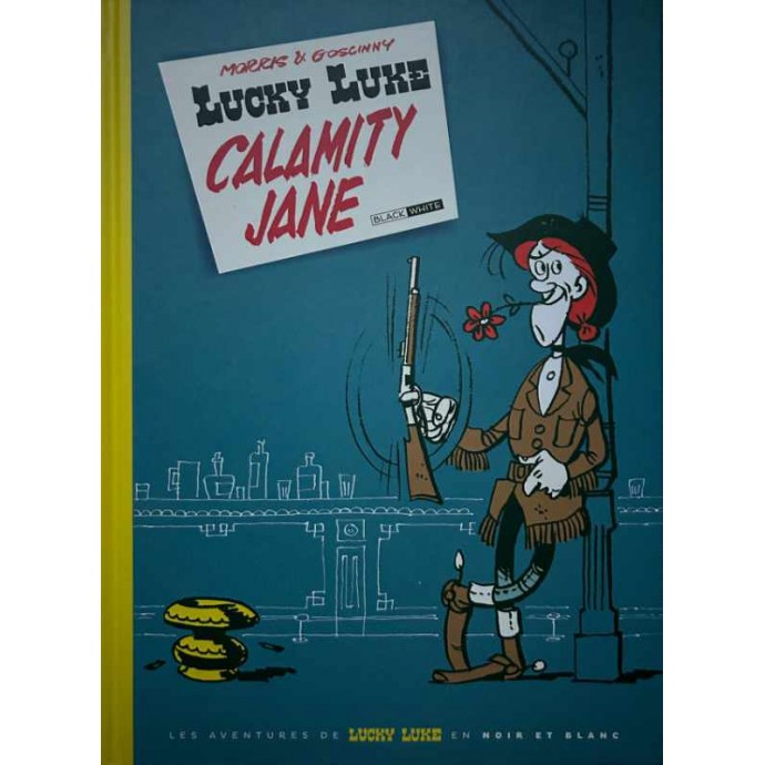 Lucky Luke - Calamity Jane - TL 2022 + Timbres + poster + ex-libris - BlackandWhite - 1