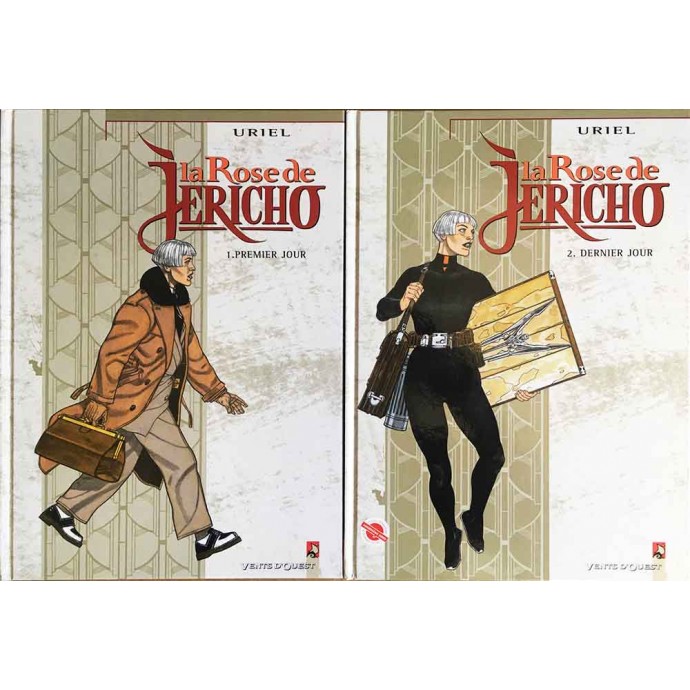La Rose de Jericho - Série complète en 2 Tomes - 2000 + Dédicace Uriel - 1