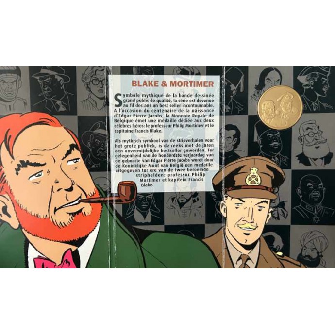 Blake et Mortimer - Coffret Monnaie  Royale de Belgique - 2004 - 2