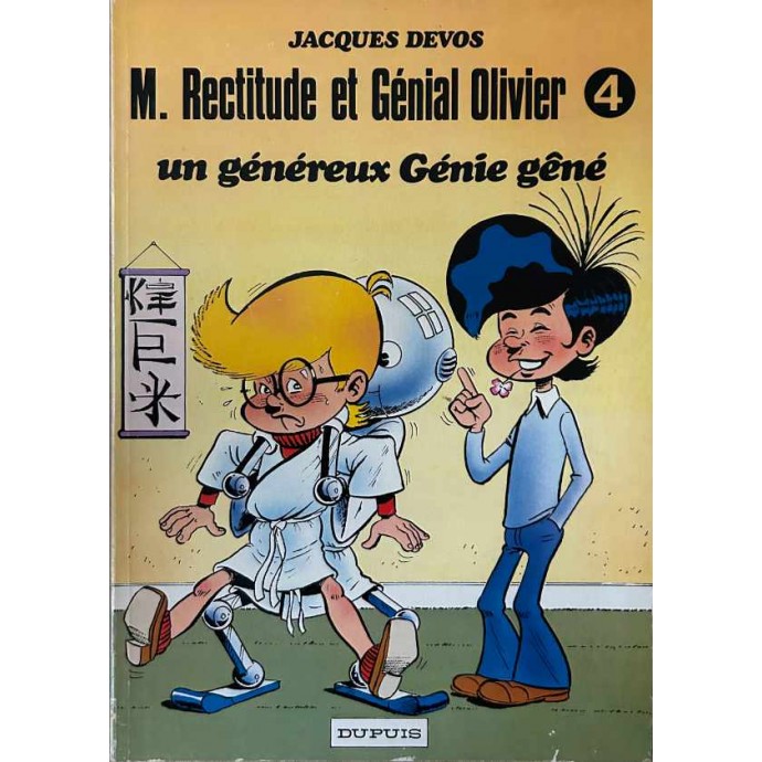Génial Olivier - 4. un généreux Génie gêné - EO 1977 - 1