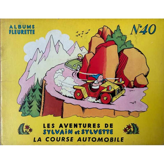 Sylvain et Sylvette - n°40 La course automobile - 1ère série 1960 - 1