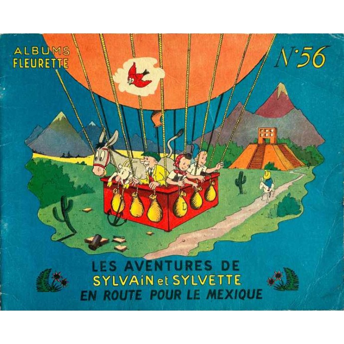 Sylvain et Sylvette - n°56 En route pour le Mexique - 1ère série 1962 - 1