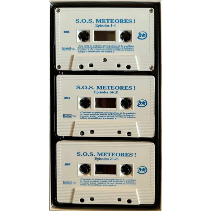 Blake et Mortimer - S.O.S. Météores - coffret 3 cassettes - 1989 - 2