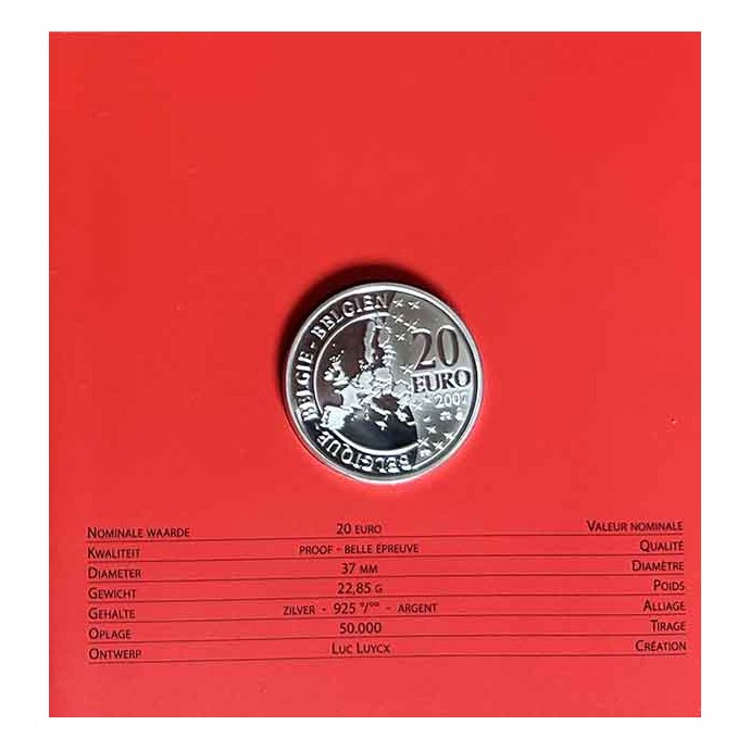 Hergé - Coffret Monnaie  Royale de Belgique - 2007 - 2