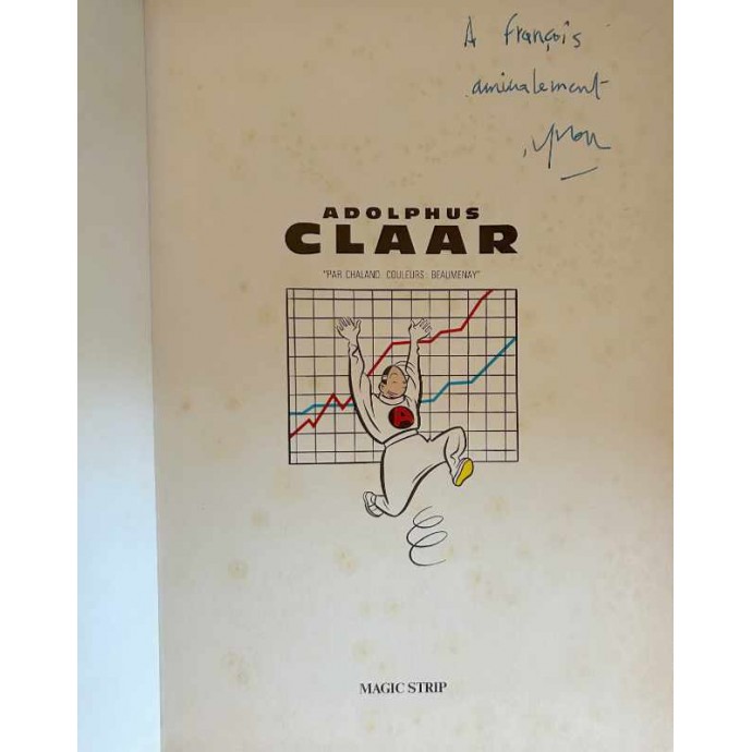 Chaland - Adolphus Claar - EO 1983 signé - 2