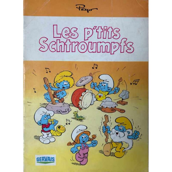 Schtroumpfs - Les p'tits Schtroumpfs - Pub Gervais - EO 1987 - 1