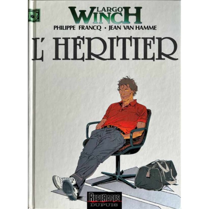 Largo Winch - 1. L'Héritier - Pub 1995 + ex-libris signé - 1