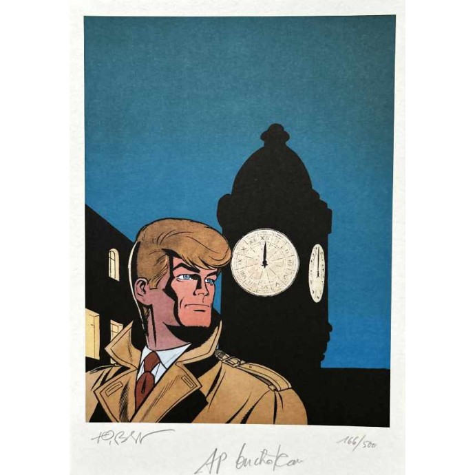 Ric Hochet - Monsieur X frappe à minuit - TL 2006 + ex libris - 2