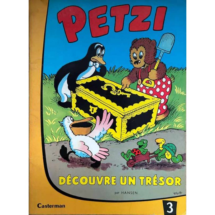 Petzi découvre un trésor n°3 - 1966 - 1