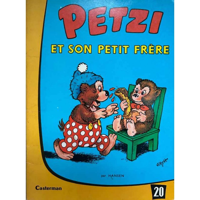Petzi et son petit frère n°20 - EO 1972 - 1