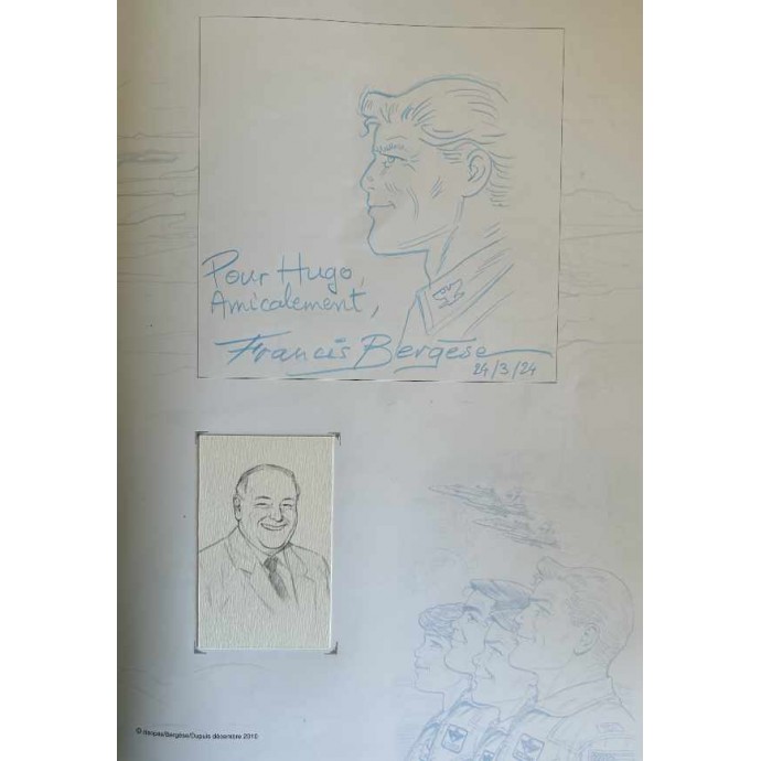 Buck Danny - Mystère en Antarctique - Dossier de presse du TT - TL 2010 + Dédicace - 2