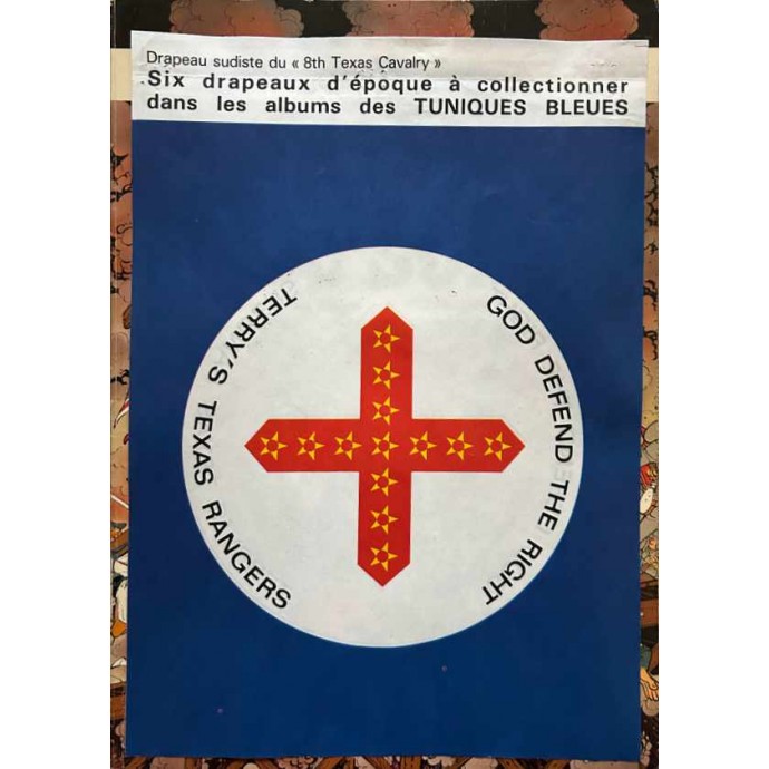 Tuniques Bleues - 2. Du Nord au Sud - EO 1972 + Drapeau - 2