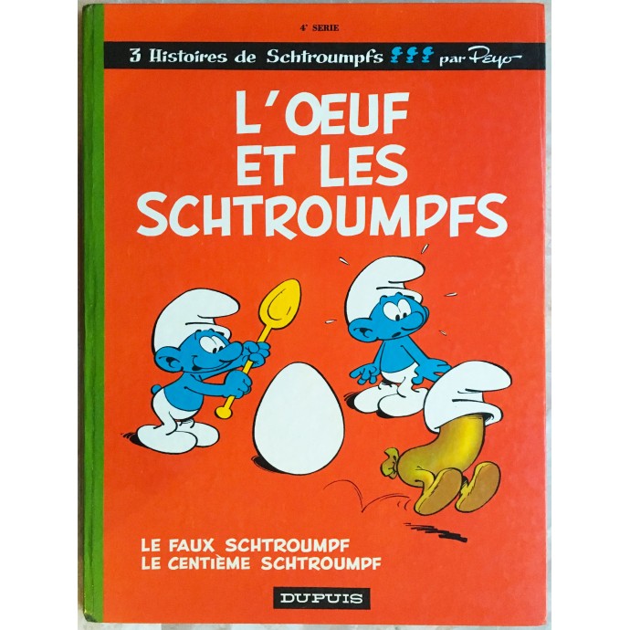 Schtroumpfs - L'oeuf et les Schtroumpfs - EO 1968 - 1