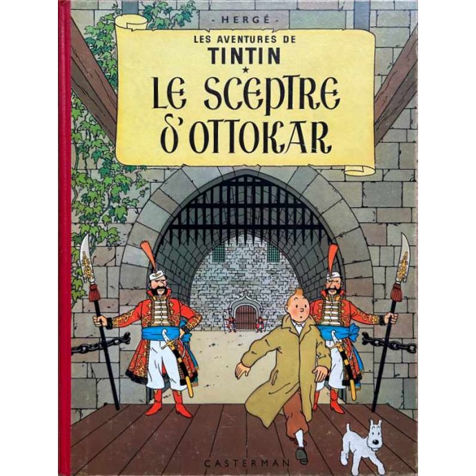 Tintin - Le Sceptre d'Ottokar - B29 1960 - 1