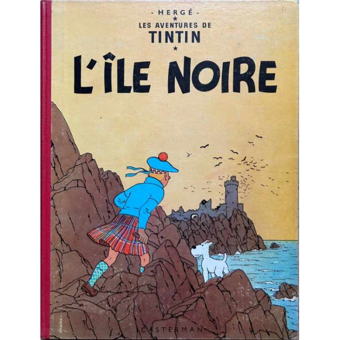 Tintin - L'île noire - B26 1958 - 1
