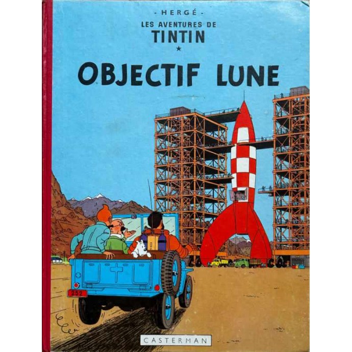 Tintin - Objectif Lune - B21bis 1957 - 1
