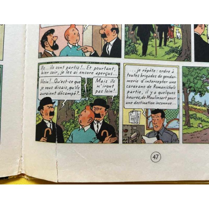Tintin - Les Bijoux de la Castafiore - EOB 1963 B34 - 4