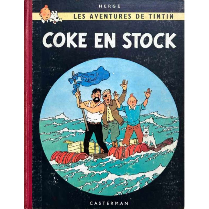 Tintin - Coke en Stock - EOF 1958 B24 - 1