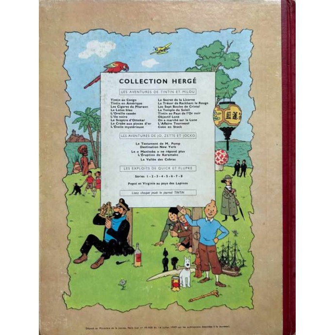 Tintin - Coke en Stock - EOF 1958 B24 - 2