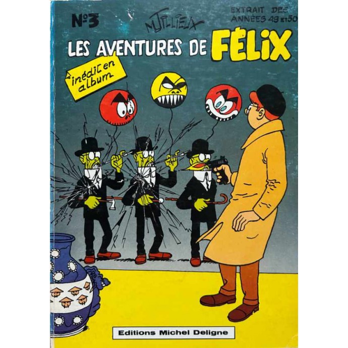Tillieux - Les aventures de Félix n°3 - EO 1978 Deligne - 1