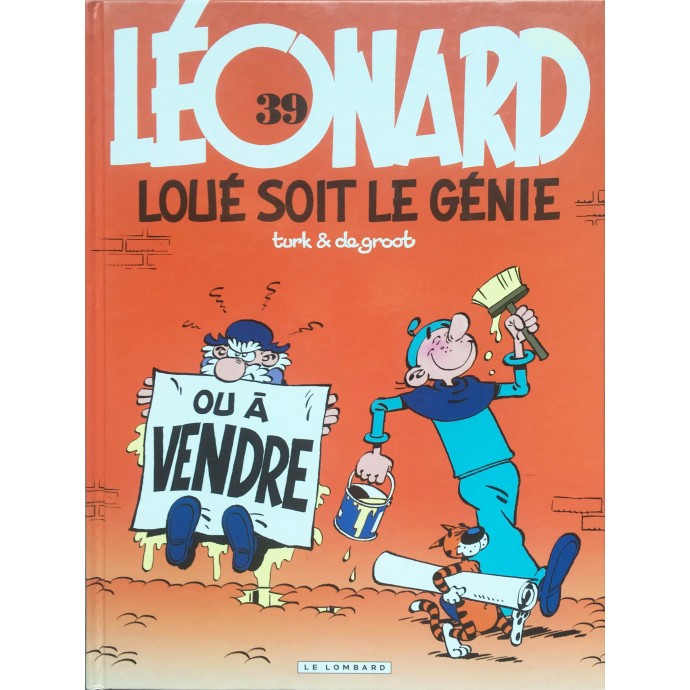 Léonard - Loué soit le génie - EO 2009 + Dédicace Turk - 1