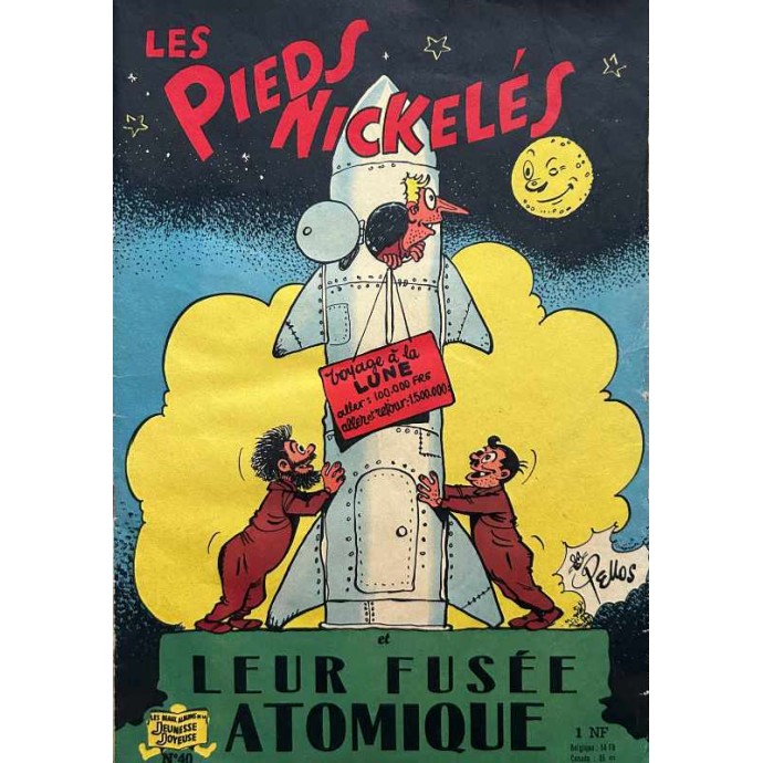 Pieds Nickelés et leur fusée atomique n°40 - 1963 - 1
