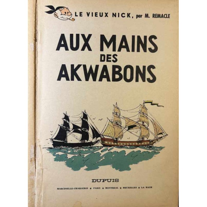 Vieux Nick - 7. Aux mains des Akwabons - EO 1964 - 2