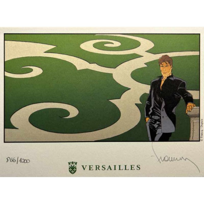 Largo Winch - 17. Mer noire - TL 2012 Versailles + ex-libris - 2