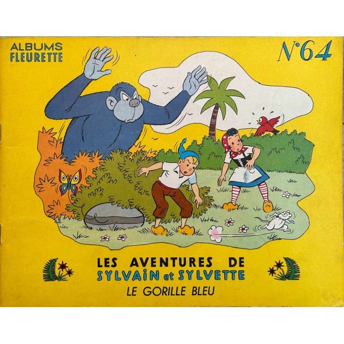 Sylvain et Sylvette - n°64 Le Gorille Bleu - 1ère série 1963 - 1