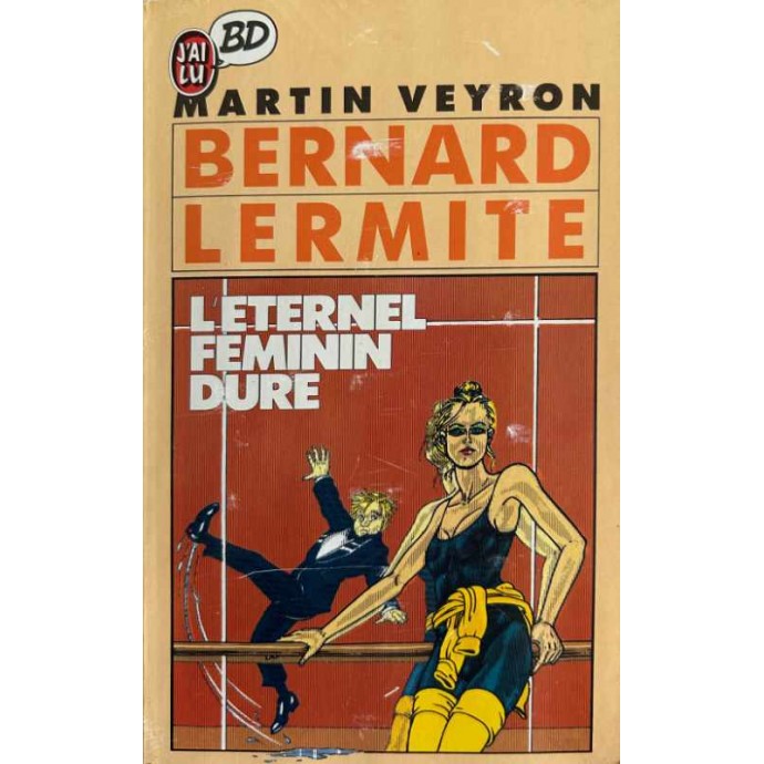 Bernard Lermite - L'éternel féminin dure (J'ai lu) - TT 1989 plaques en email - 3