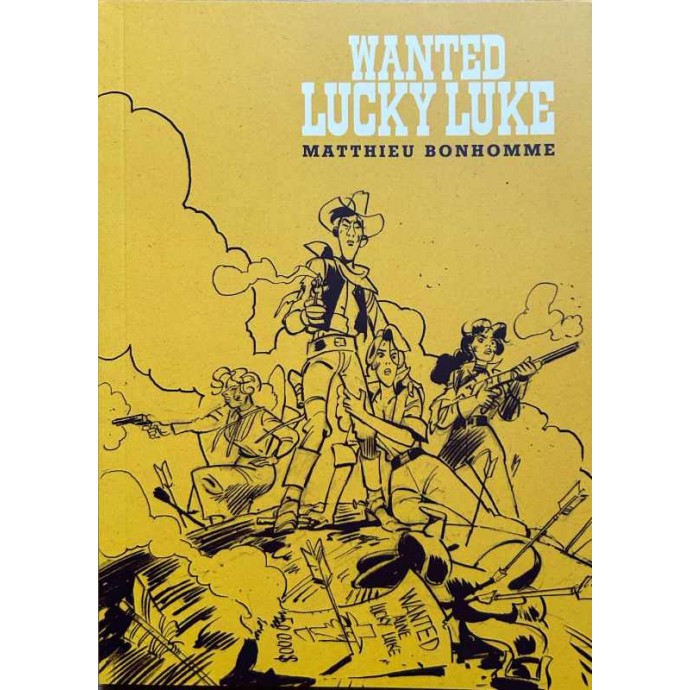 Lucky Luke - Wanted Lucky Luke - TT 2021 + livret + 4 sérigraphies + poster - BlackandWhite - 2