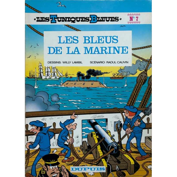 Tuniques Bleues - 7. Les bleus de la Marine - EO 1975 + Drapeau - 1