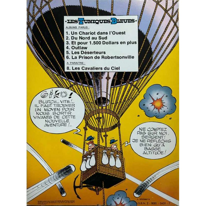 Tuniques Bleues - 7. Les bleus de la Marine - EO 1975 + Drapeau - 3